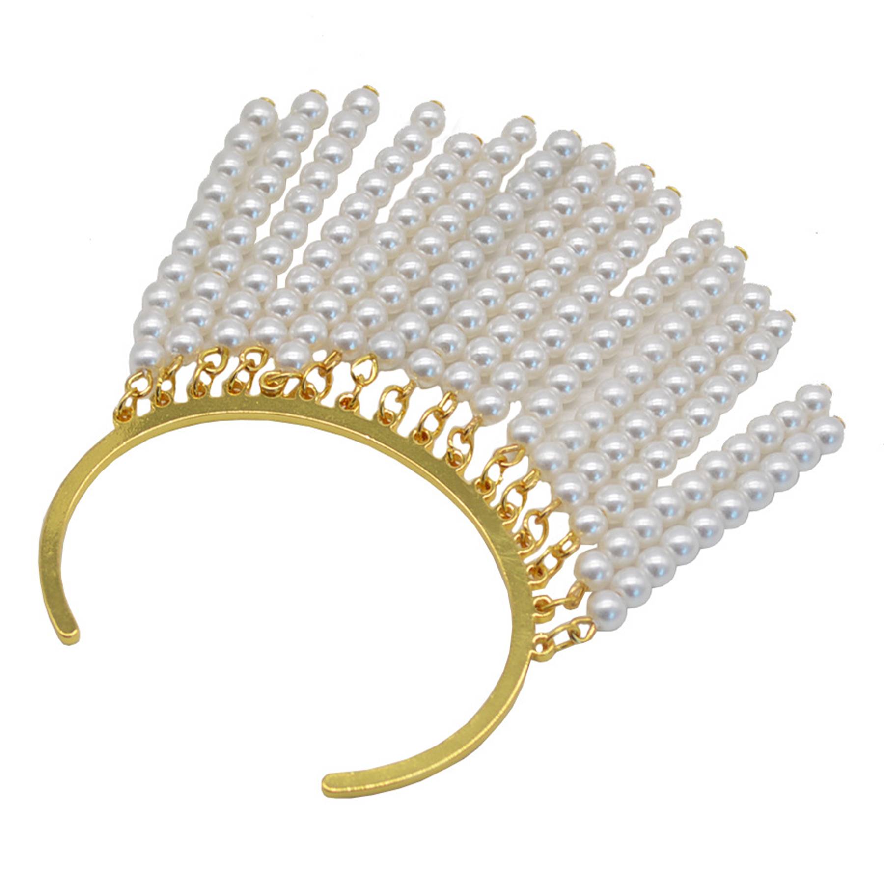 Alloy Pearl tassel opening bracelet 6