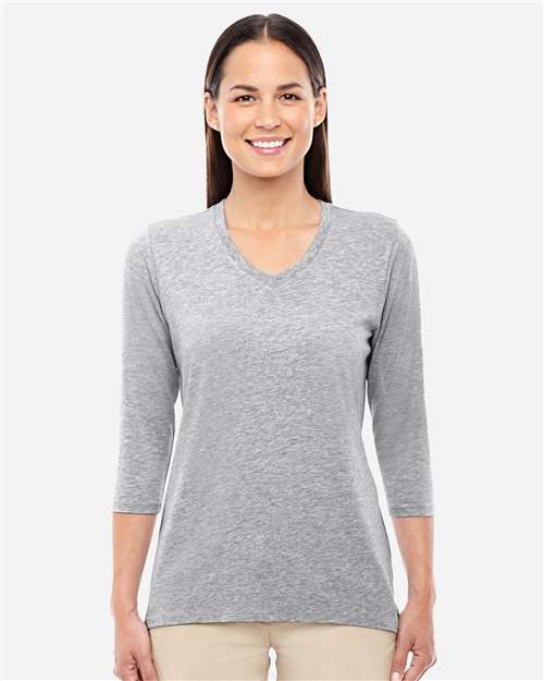 Women's Perfect Fit™ Bracelet-Length V-Neck Top - DP184W 32