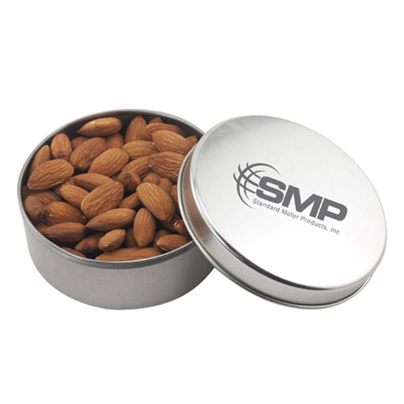 Round Tin with Almonds 1