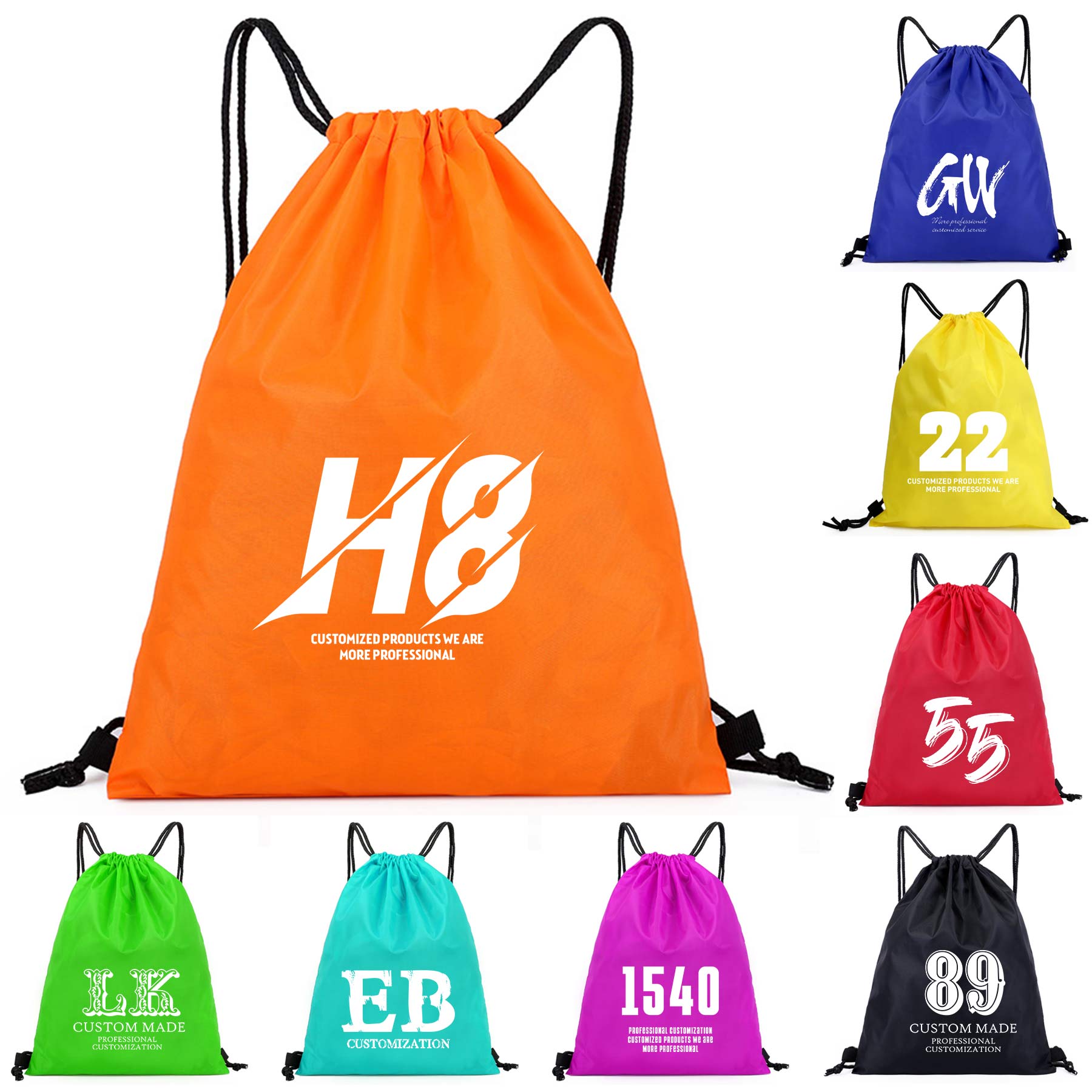 Drawstring Backpack with Ears 2
