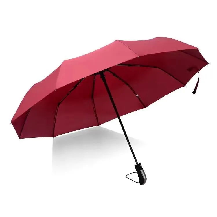 2-In-1Auto Led Inverted Umbrella With Reflector 5