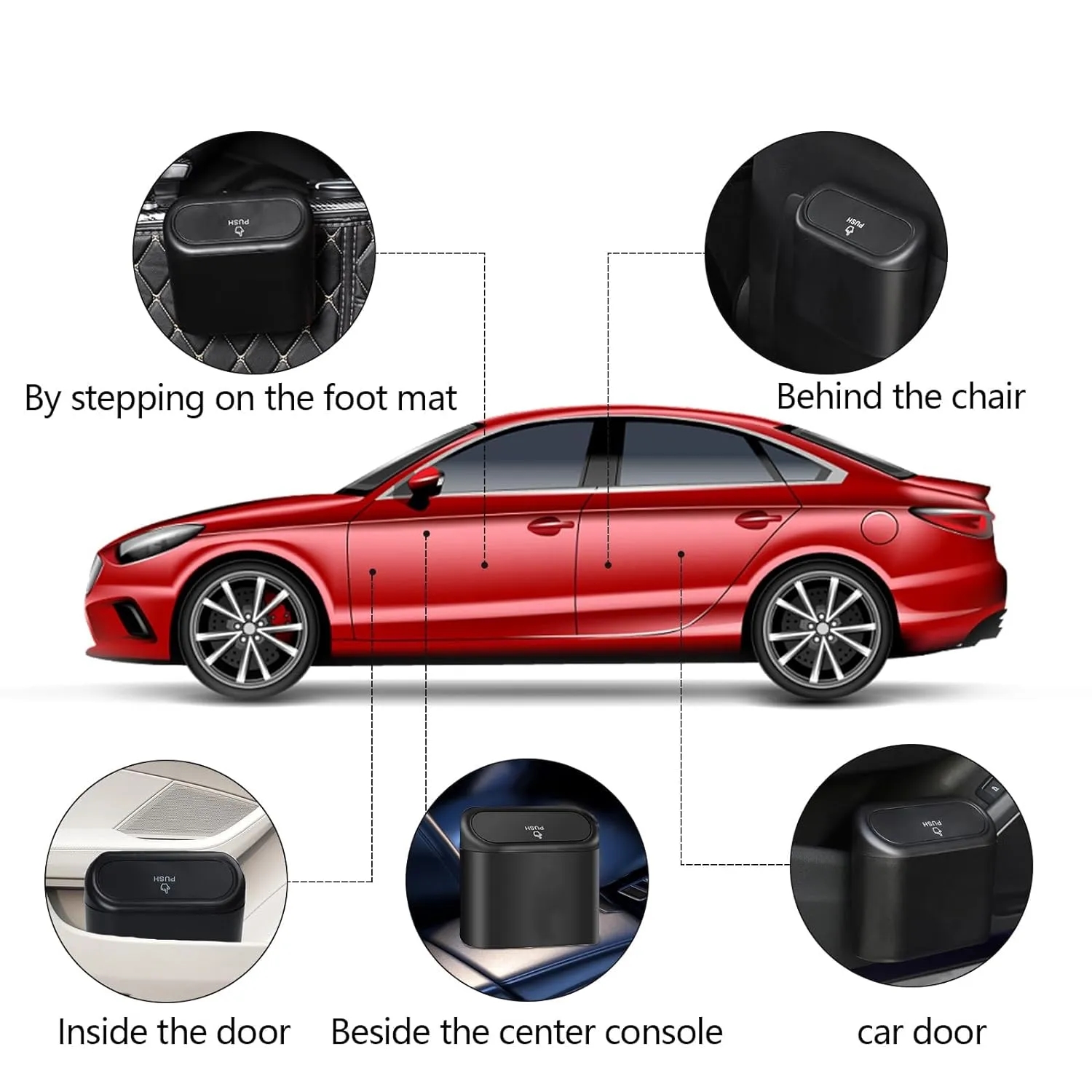 Car Trash Can Bin 1