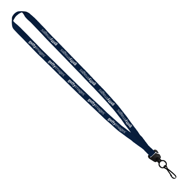 Evolution12 - 1/2" Polyester Welded Lanyard with Trapezoid and Plastic O-Ring 22