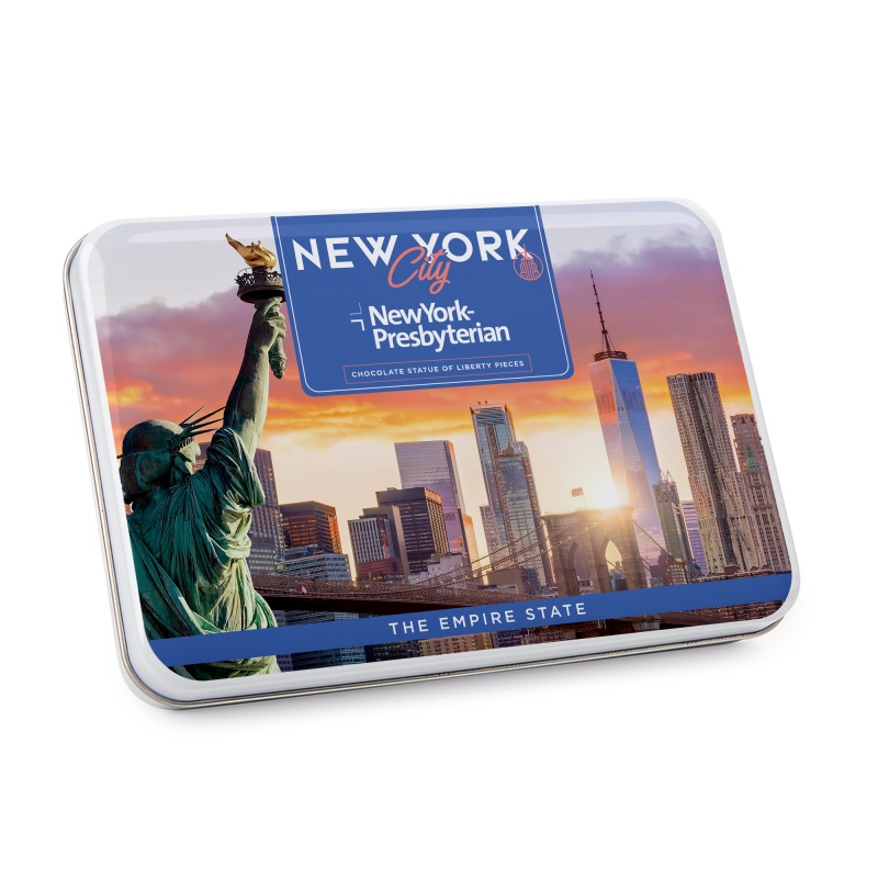 Gift Tin with Statue of Liberty Chocolates 5