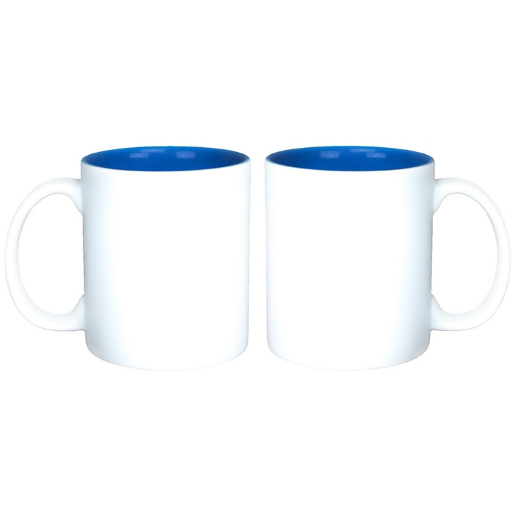 11 oz. Classic Two Tone Matte Coffee Mug