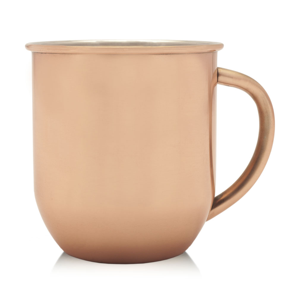 16 oz Copper Coated Moscow Mule Mug 2