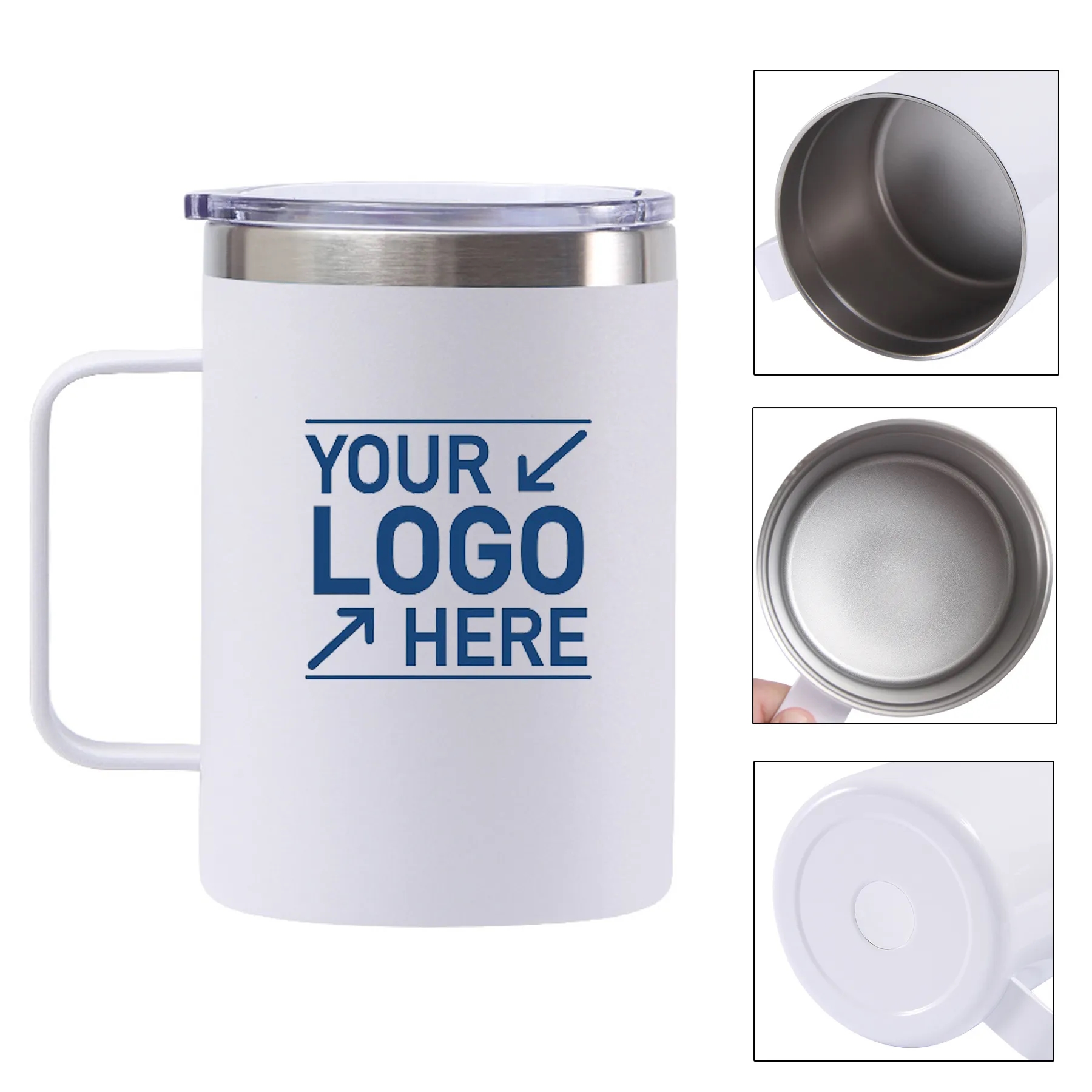 16oz Tumbler Mugs with Handle 14