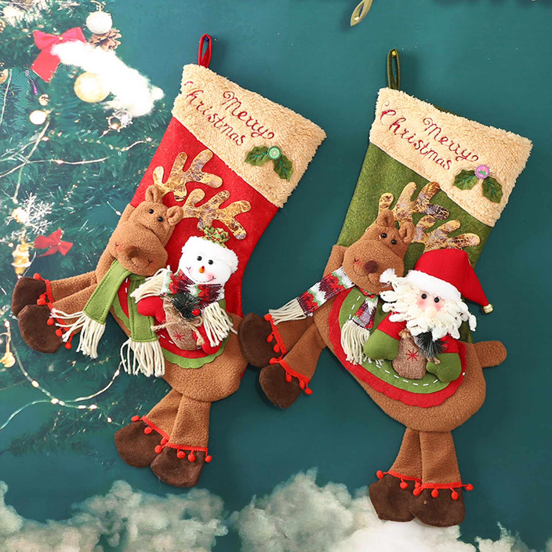 Red Christmas Stocking 3