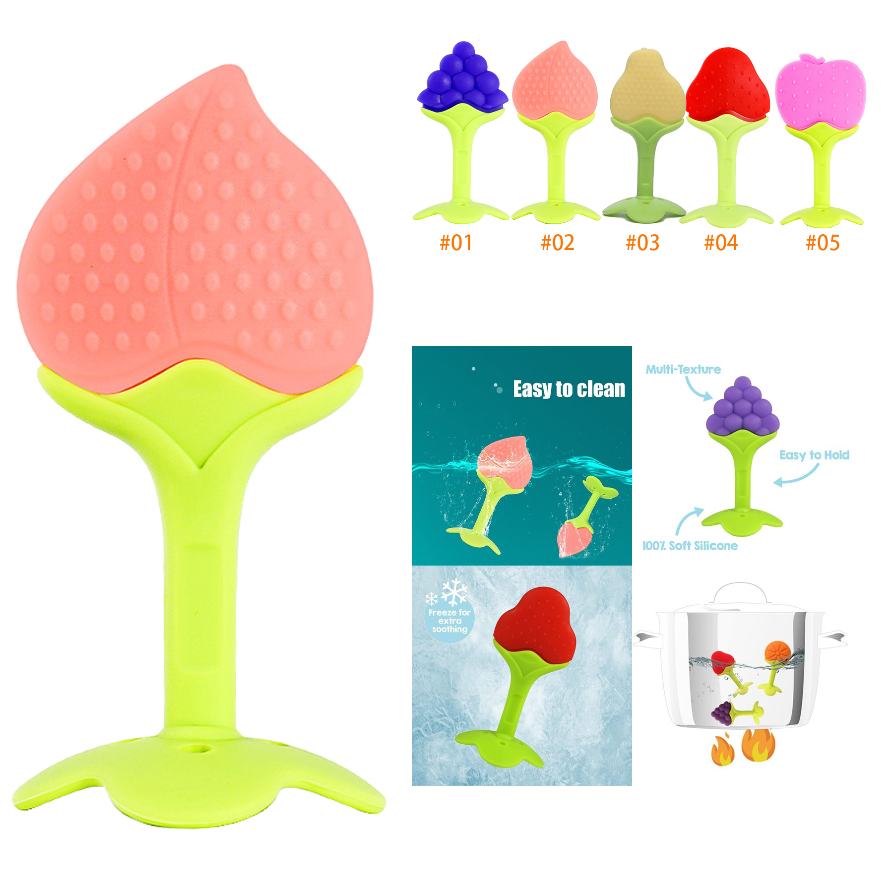Fruit baby Chewing toy 2