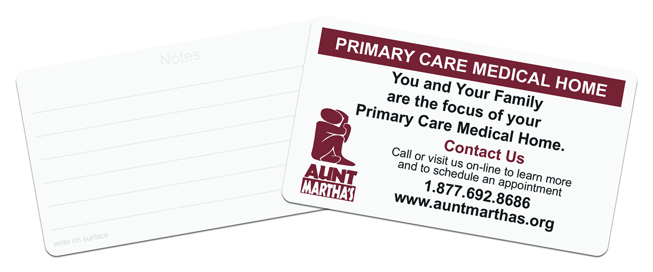 Heavy Laminated Business Card 2