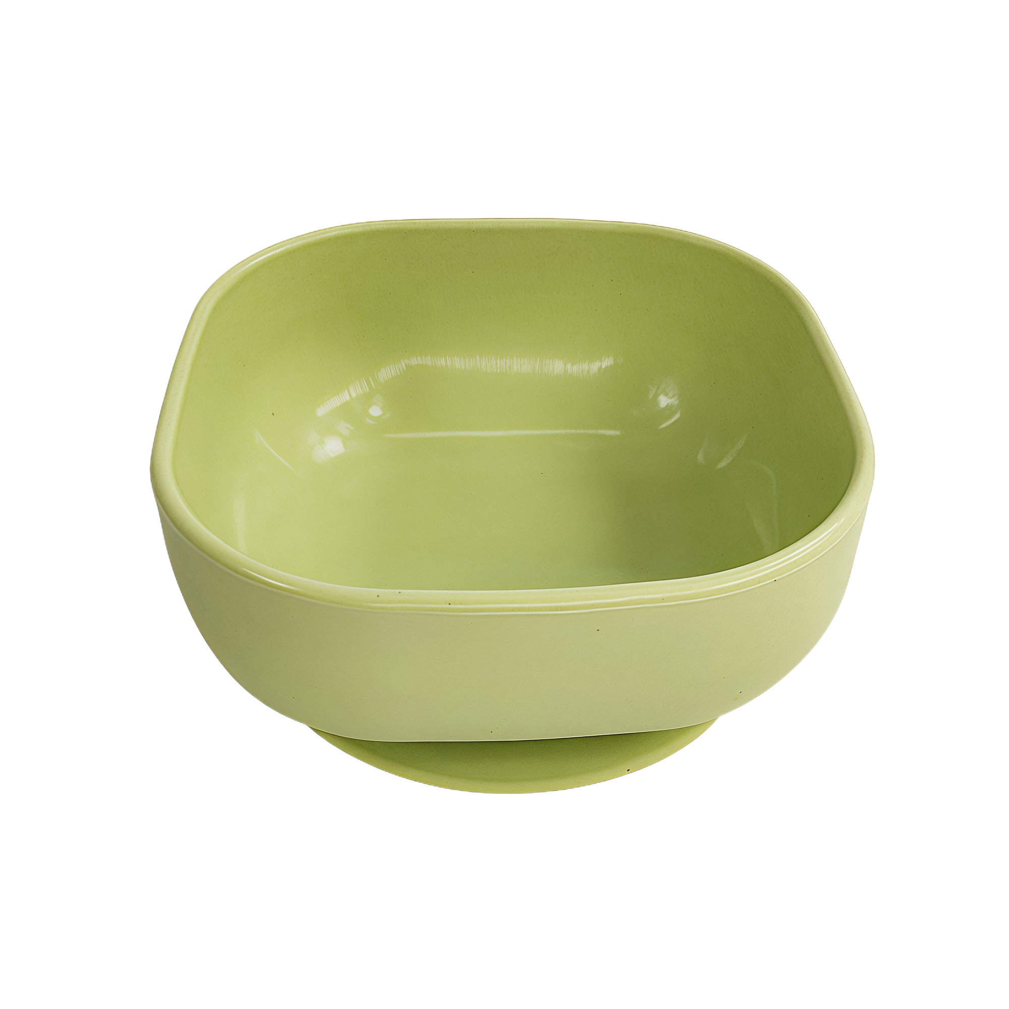 Square Silicone Baby Bowl with Suction Base 5