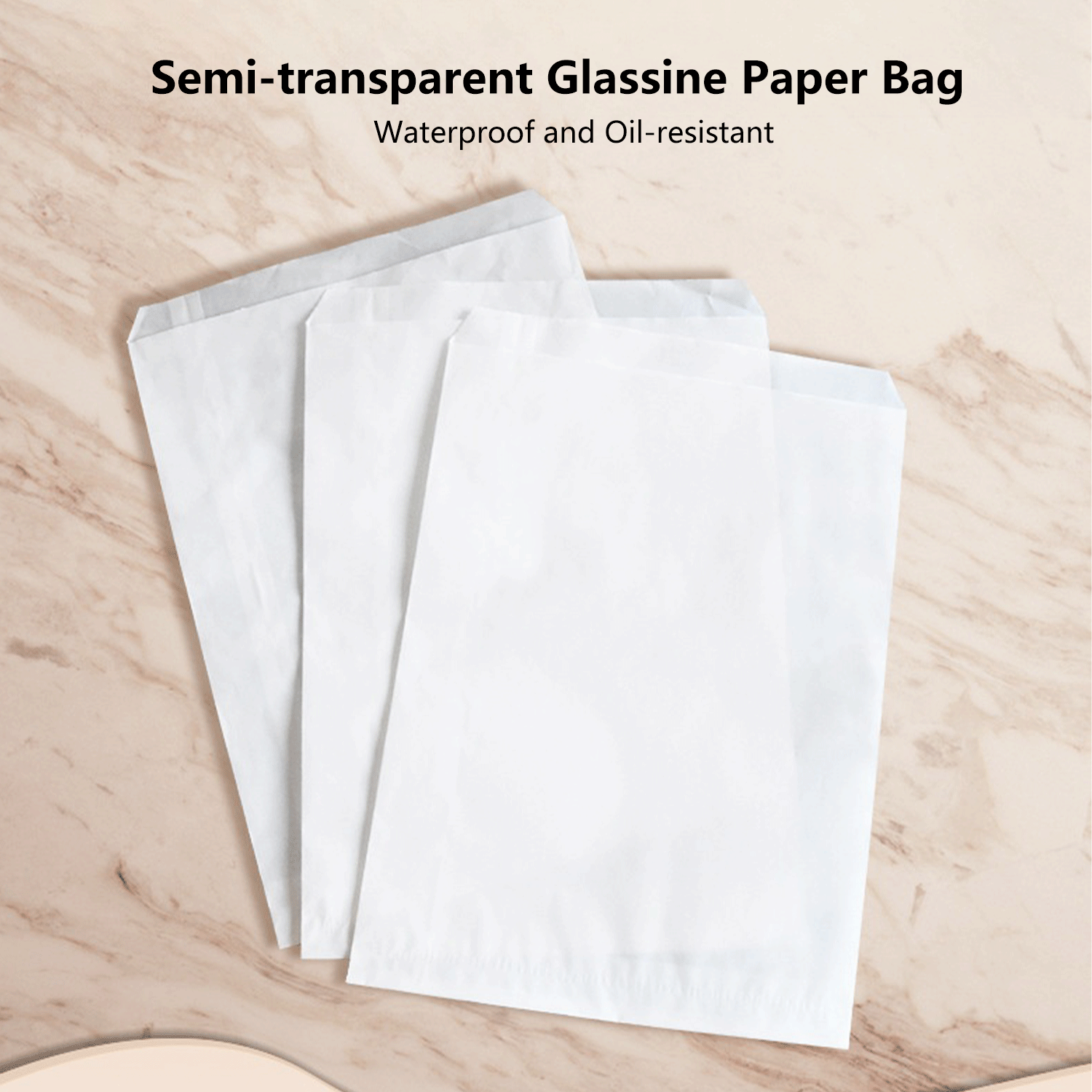 semi-transparent Grassin Clothing food Parts Paper Bag 14
