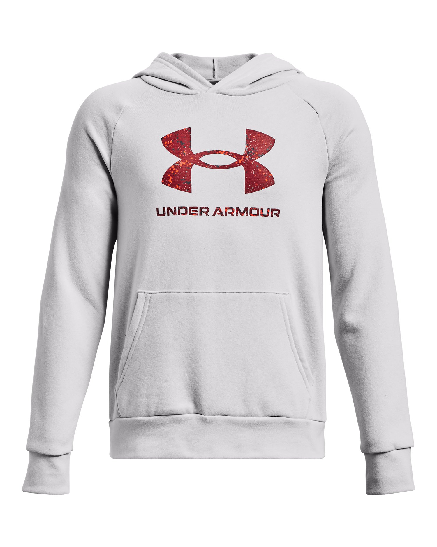 UA Rival Fleece Big Logo Fill Boys' Hoodie, custom hoodie or sweatshirt with logo imprint 7