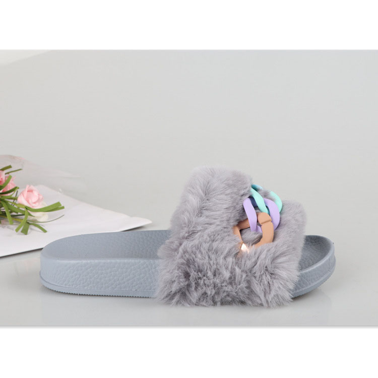 Women's Faux Fur Slippers/Slide 5
