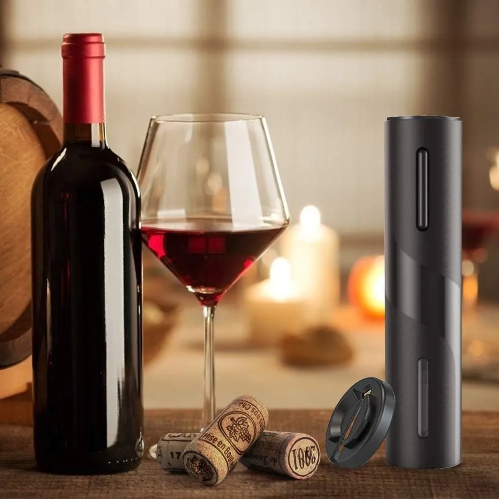 Electric Wine Opener Corkscrew with Foil Cutter 6