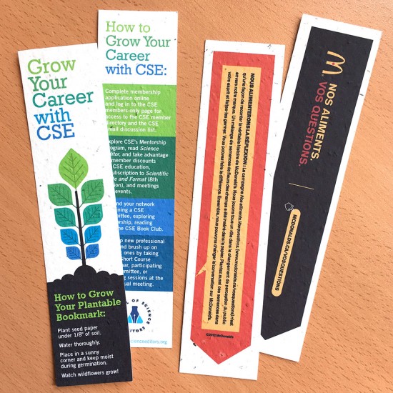 Double-Sided Plantable Bookmarks 11