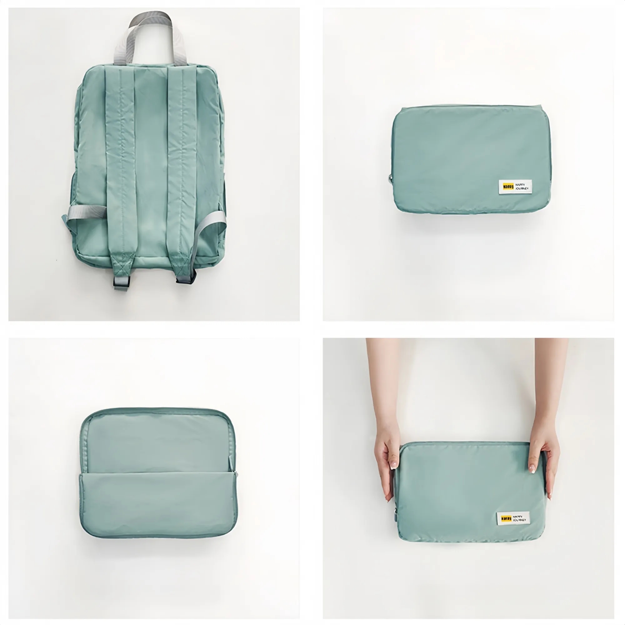 Full Color Lightweight Foldable Travel Backpack 7