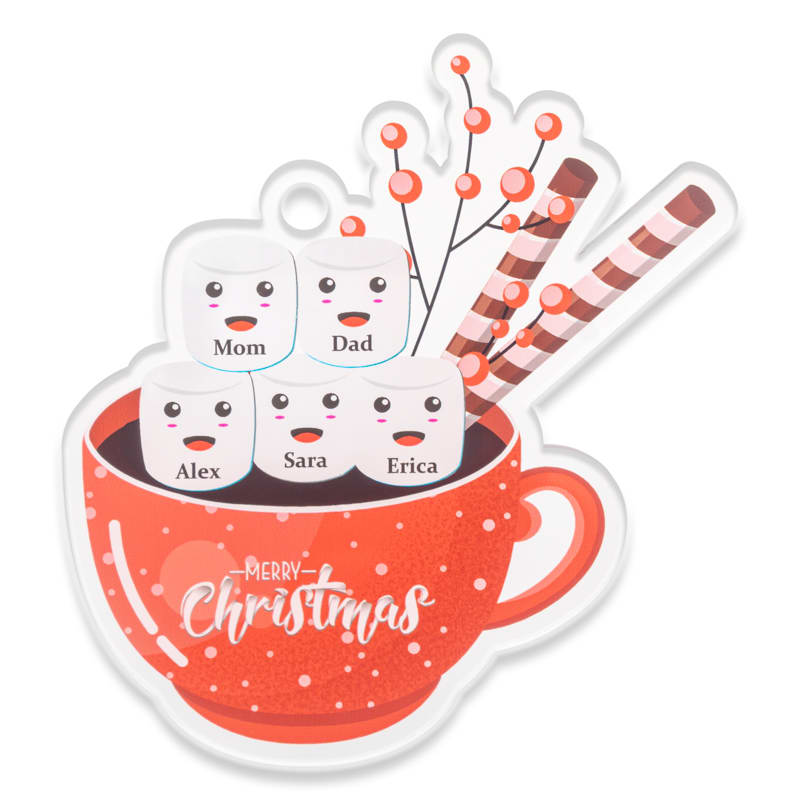 Custom Acrylic Christmas Ornaments 9