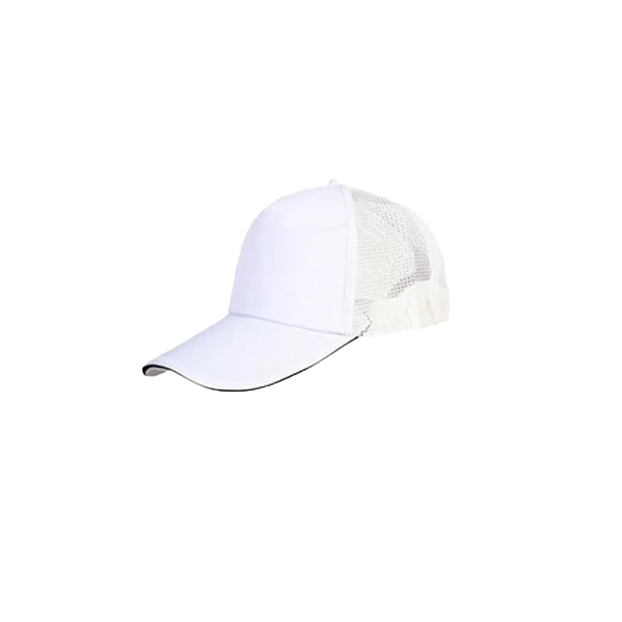 Full Color Poly Cotton Mesh Baseball Cap 22" x 4 3/4" x 3" M 1