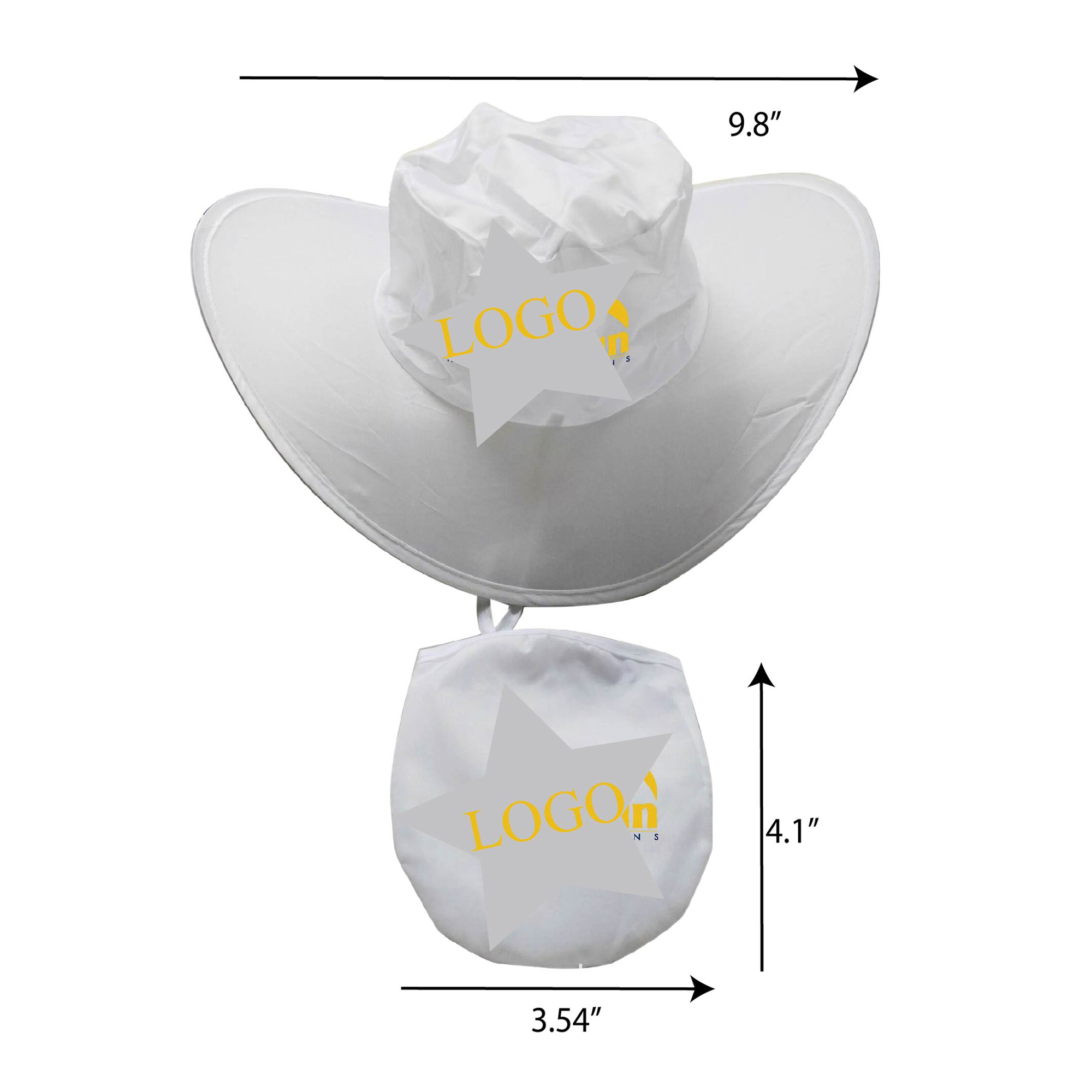 Portable Storage Bag for Cowboy Hats 3