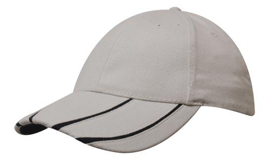 Brushed Heavy Cotton with Laminated Two-Tone Peak 4