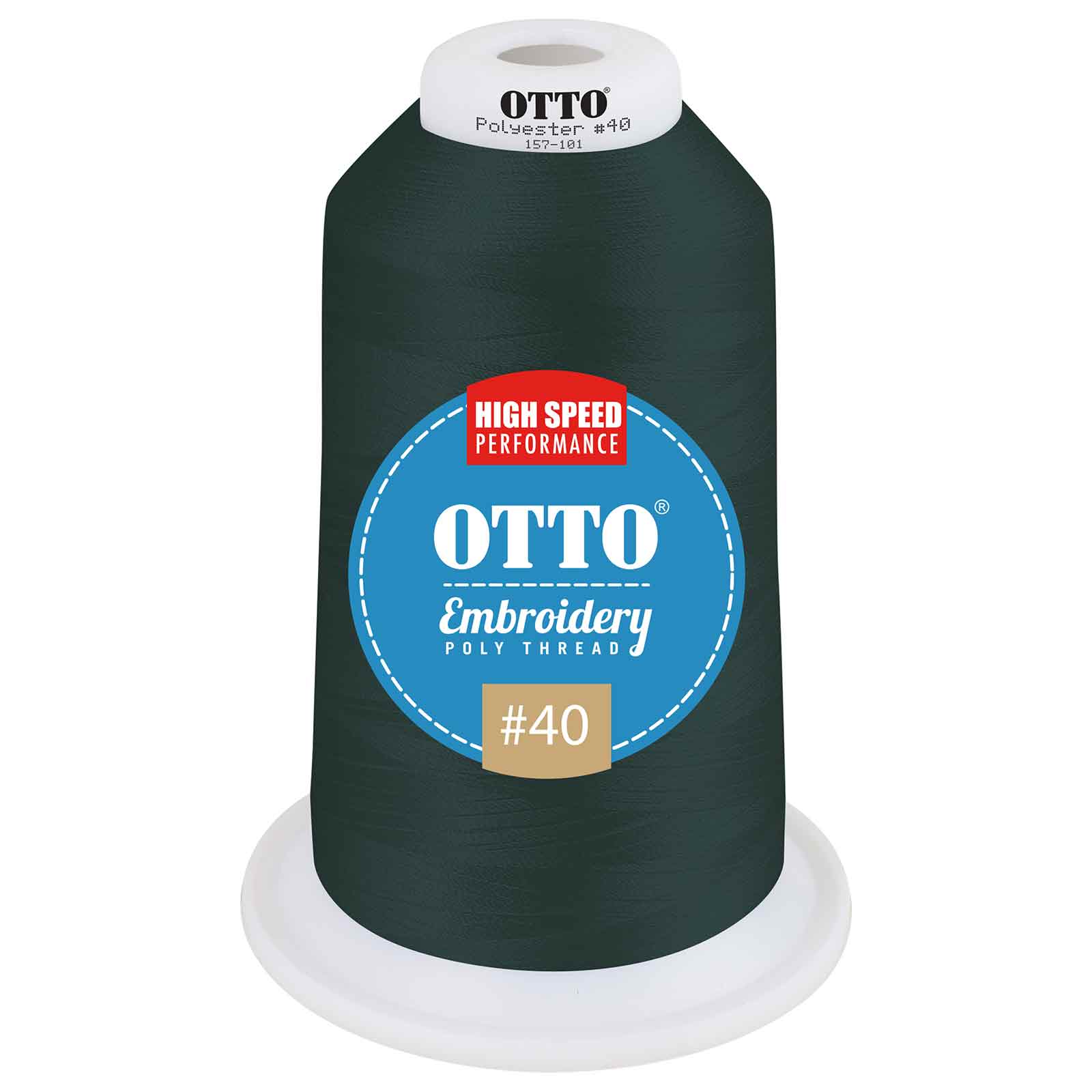 OTTO Embroidery Poly Thread #40 5,500 yd. King Cone 950