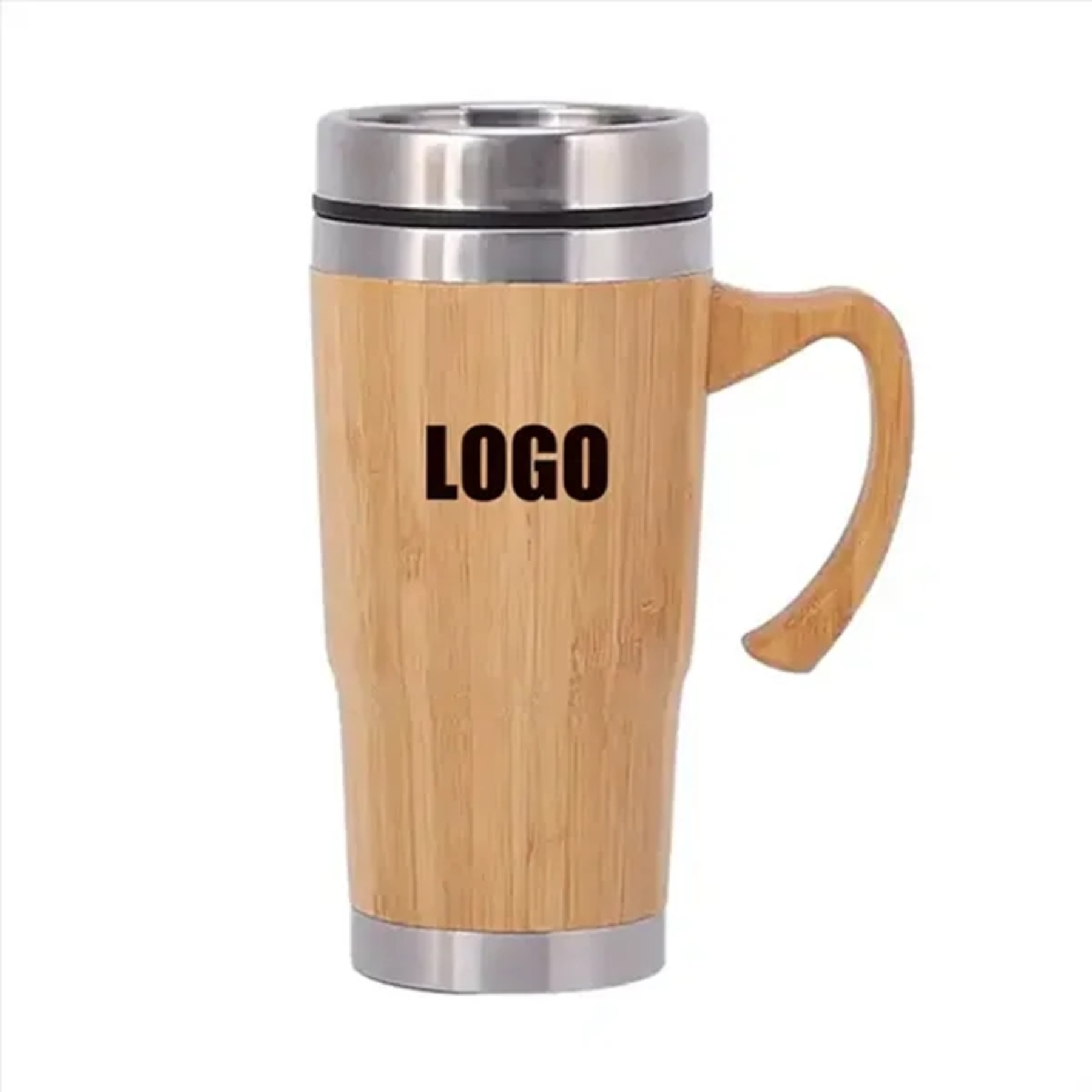 15oz Bamboo Insulated Tumbler 2