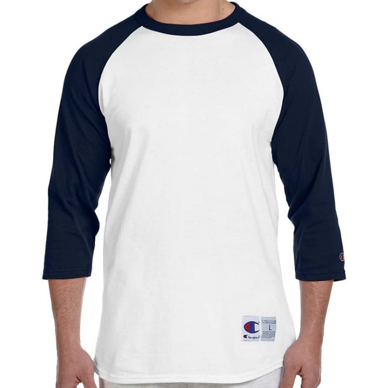 Champion 5.2 Oz. Raglan Baseball T-Shirt 5
