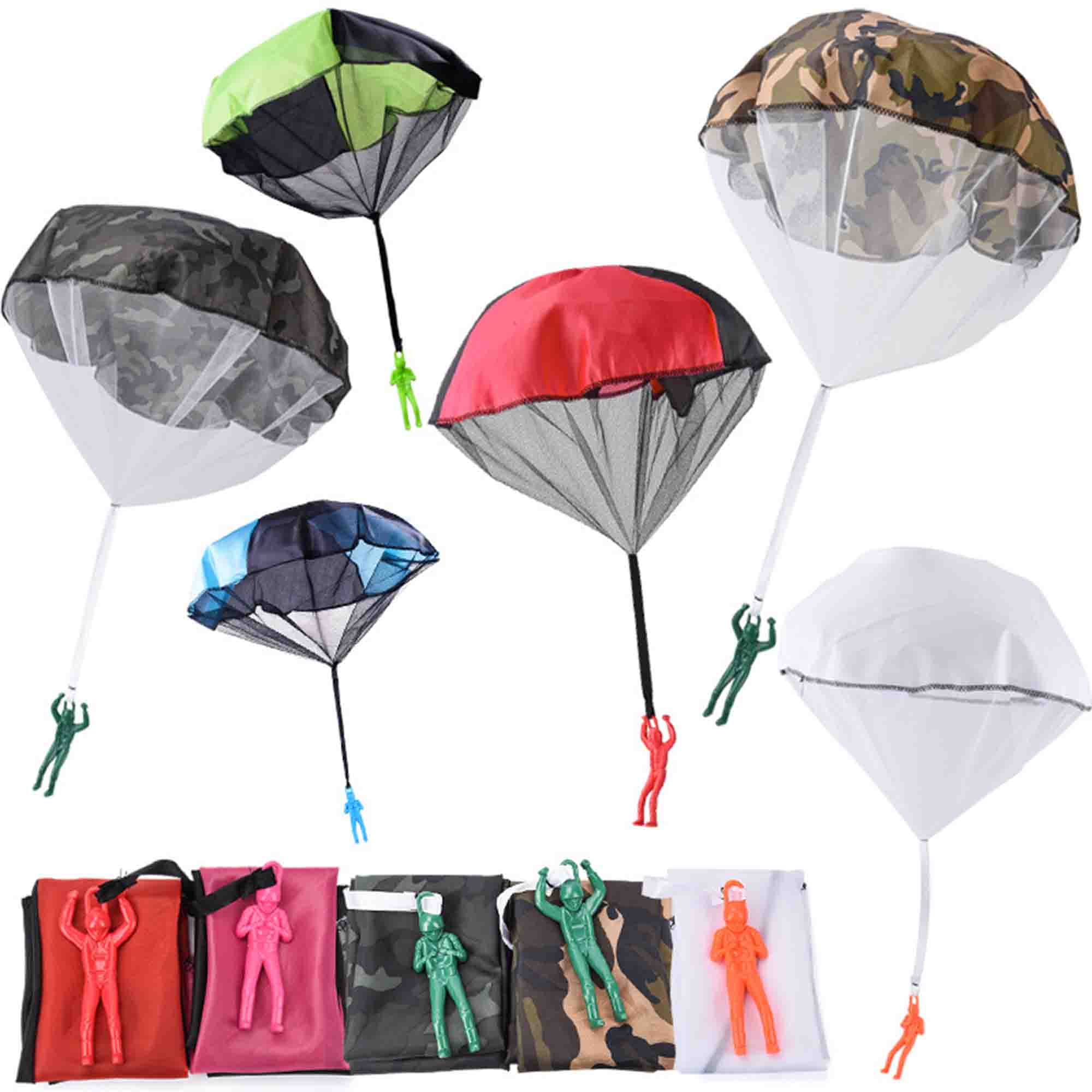 Hand Throwing Parachute Toy Soldier 2