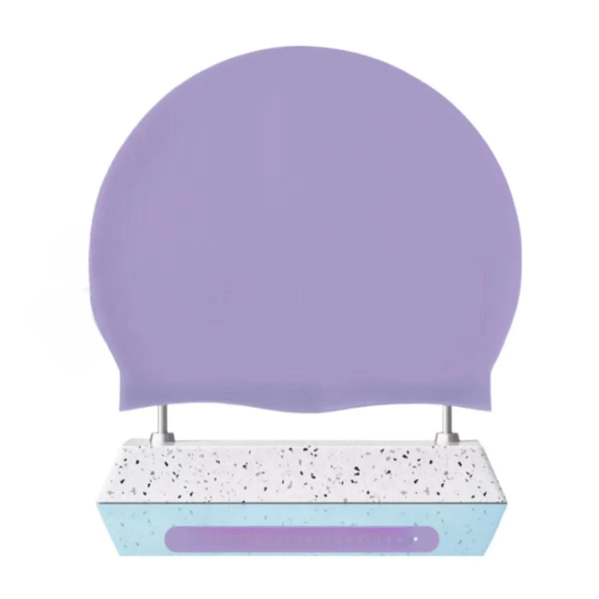 Solid Solor Silicone Swim Cap 7