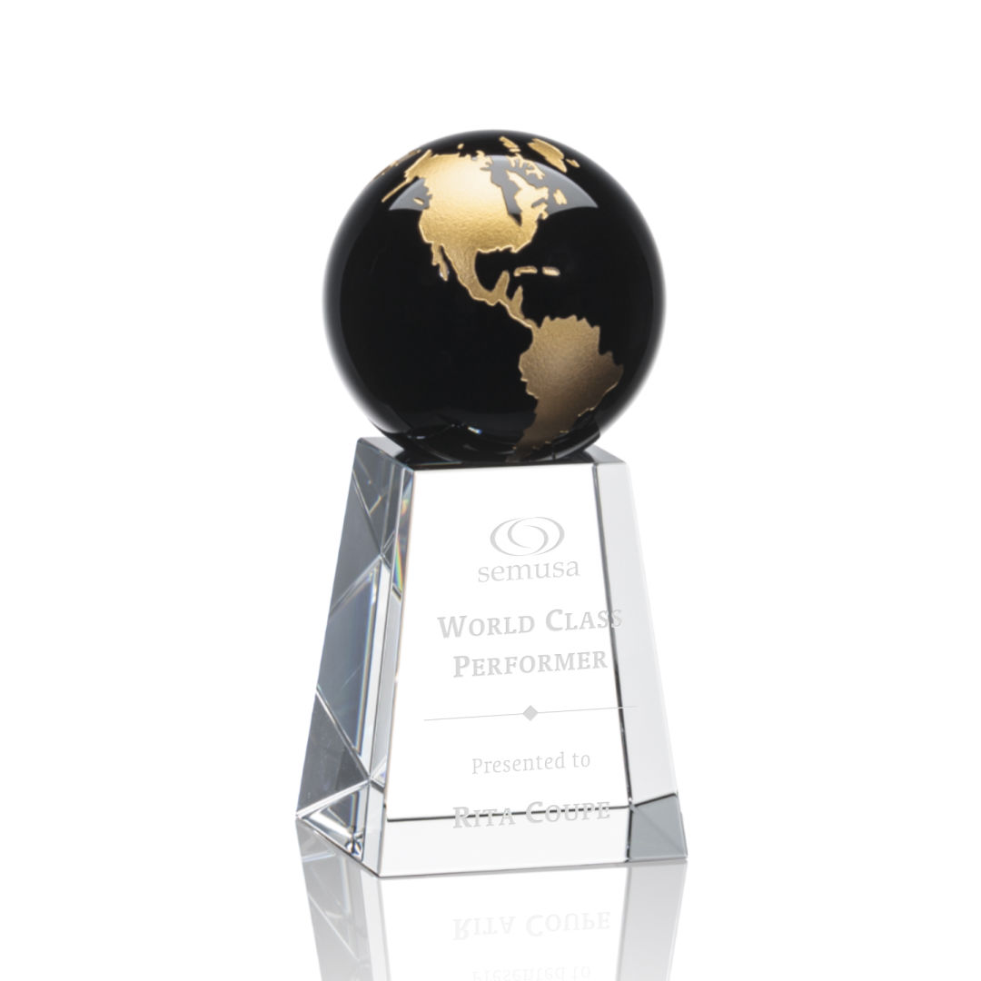 Heathcote Globe Award - Black/Gold 4