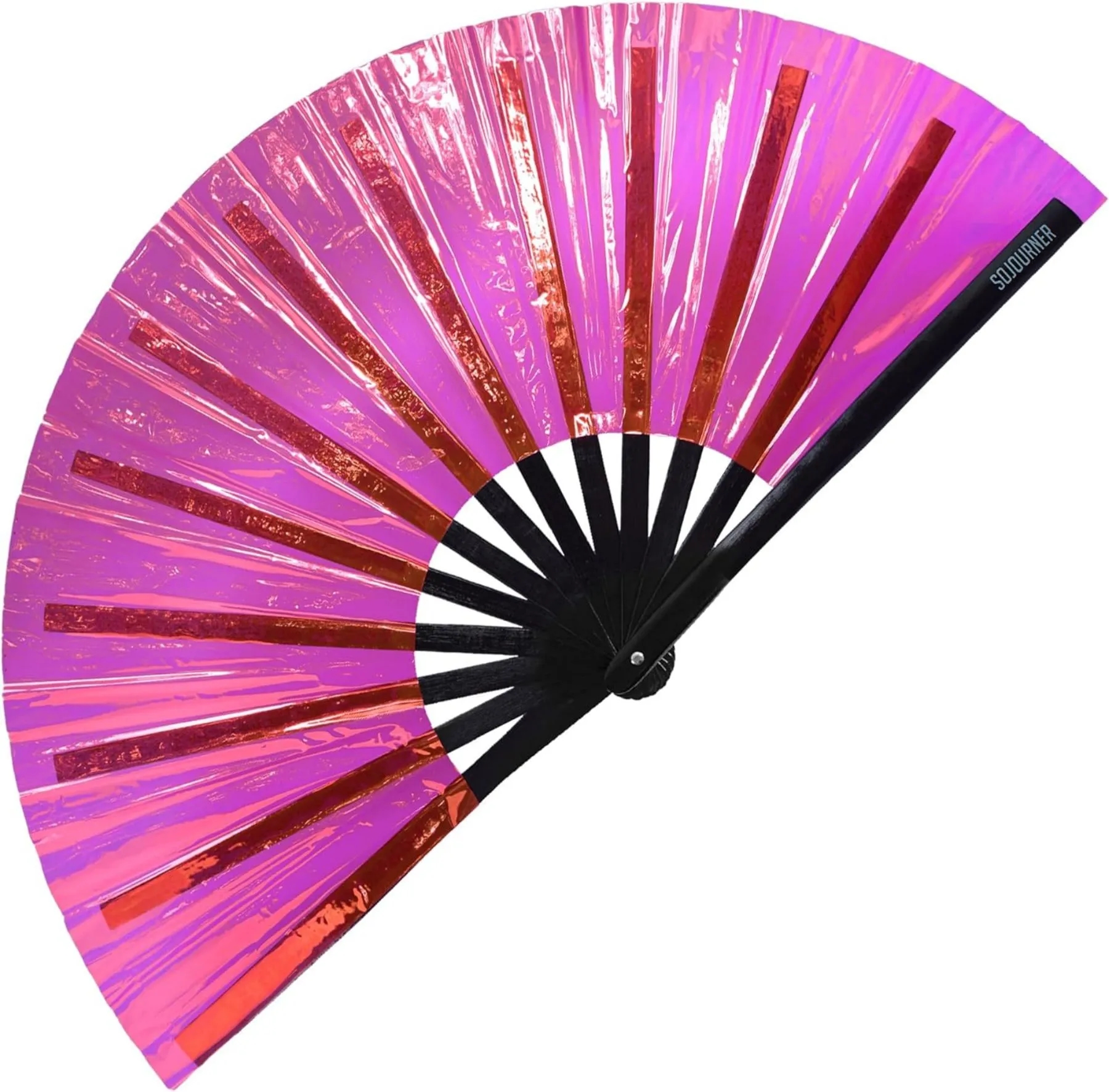 Holiday party rainbow fan 29