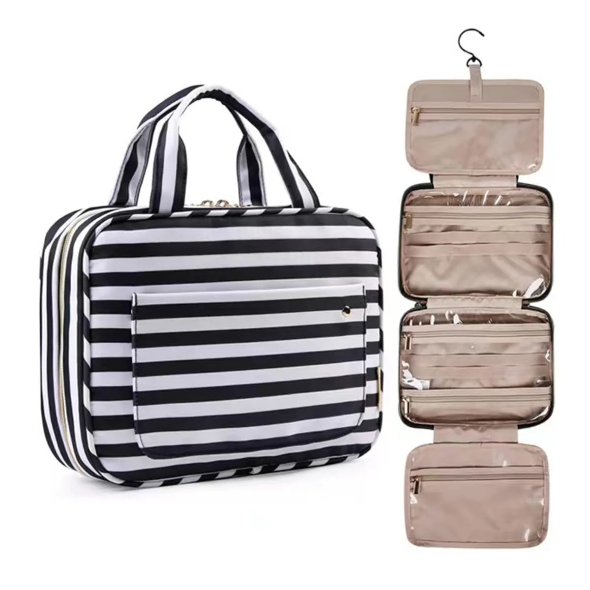 Hanging Travel Toiletry Bag Cosmetic Organizer for Women 3