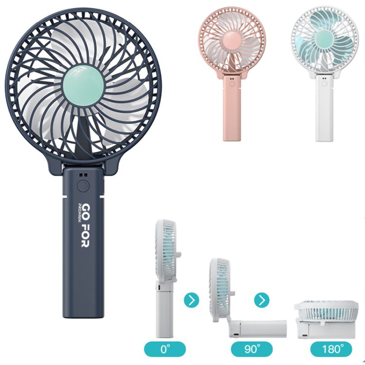 800mAh Travel & Camping Essentials Small Desk Fans 2