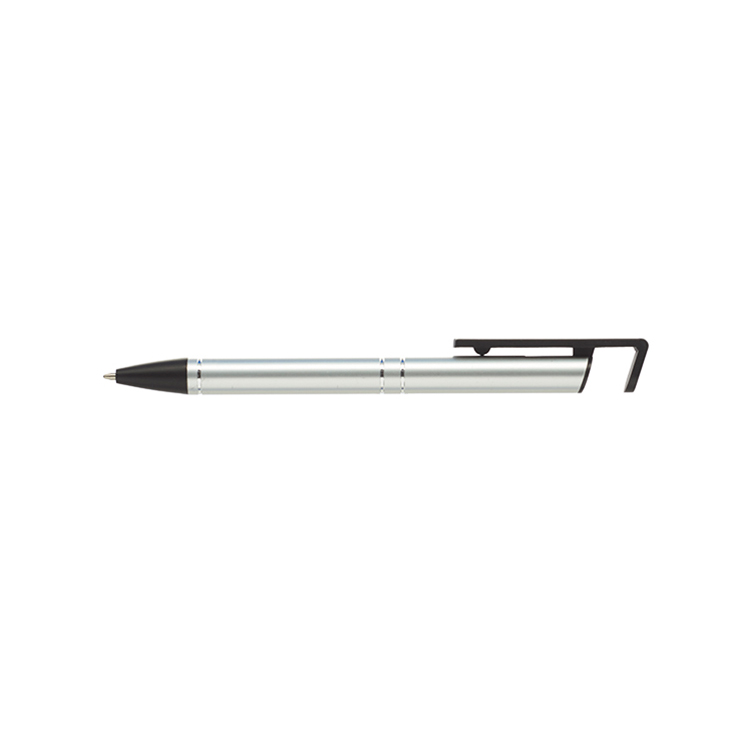 Grand Push Action 2-in-1 Metal Cell Stand Pen 6