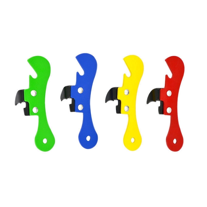 Solid Color Aluminum Bottle Opener and Keychain 9