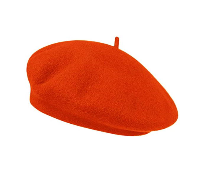 Vintage French Wool Beret 2