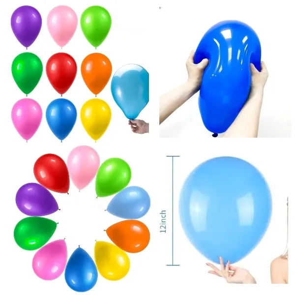 Bright Color Party Balloons 5