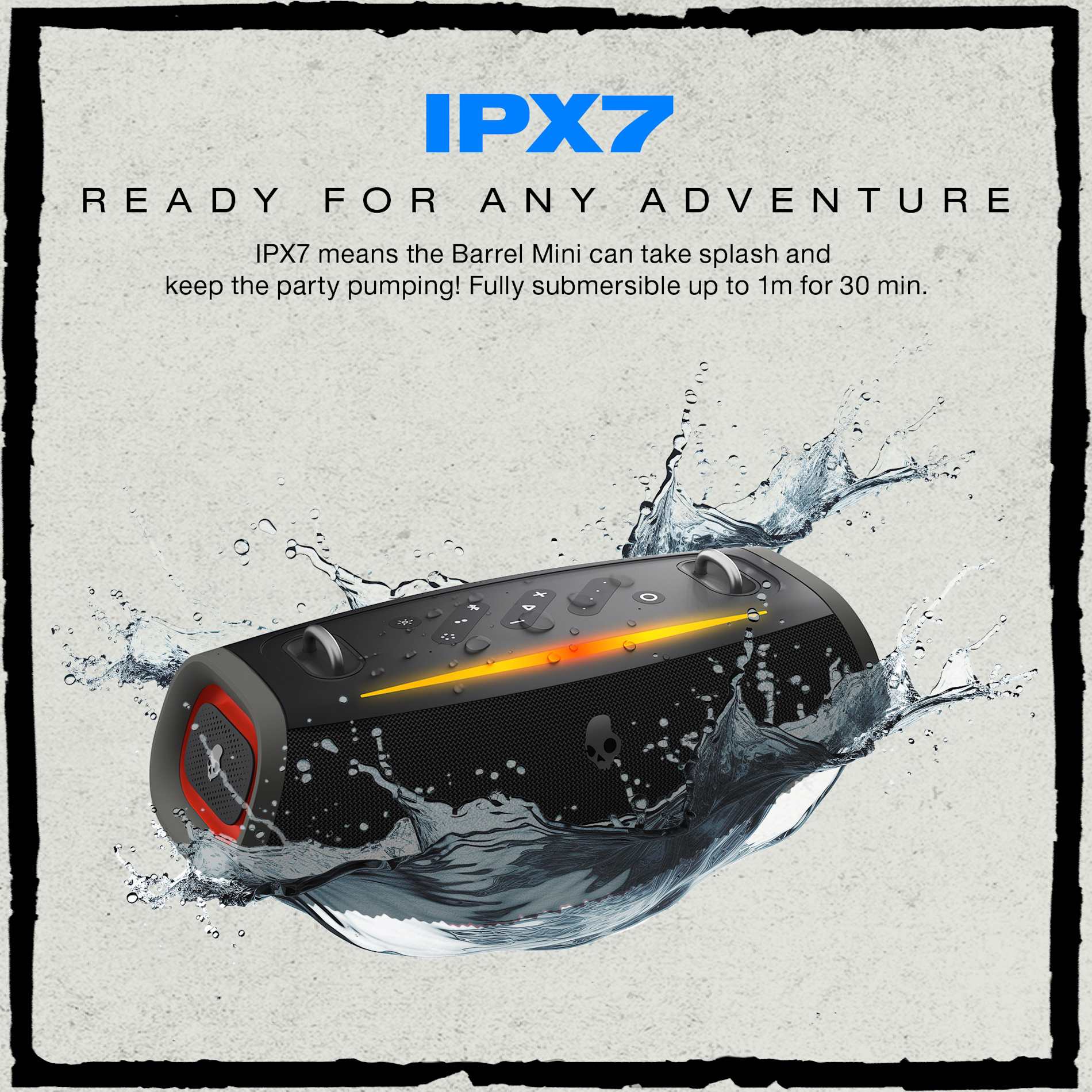 Skullcandy Barrel Mini Party Speaker 25