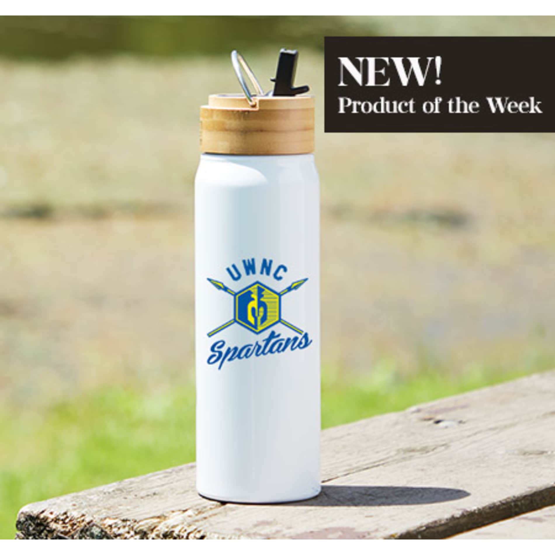Billy 26oz Aluminum Bottle w/ FSC® Bamboo Lid 150