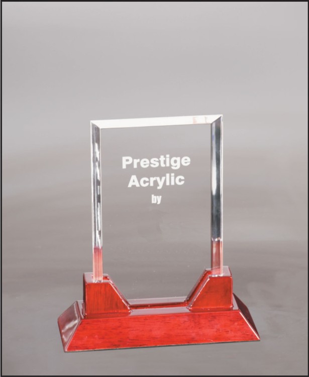 7 3/4" Prestige Rectangle Acrylic Award 2