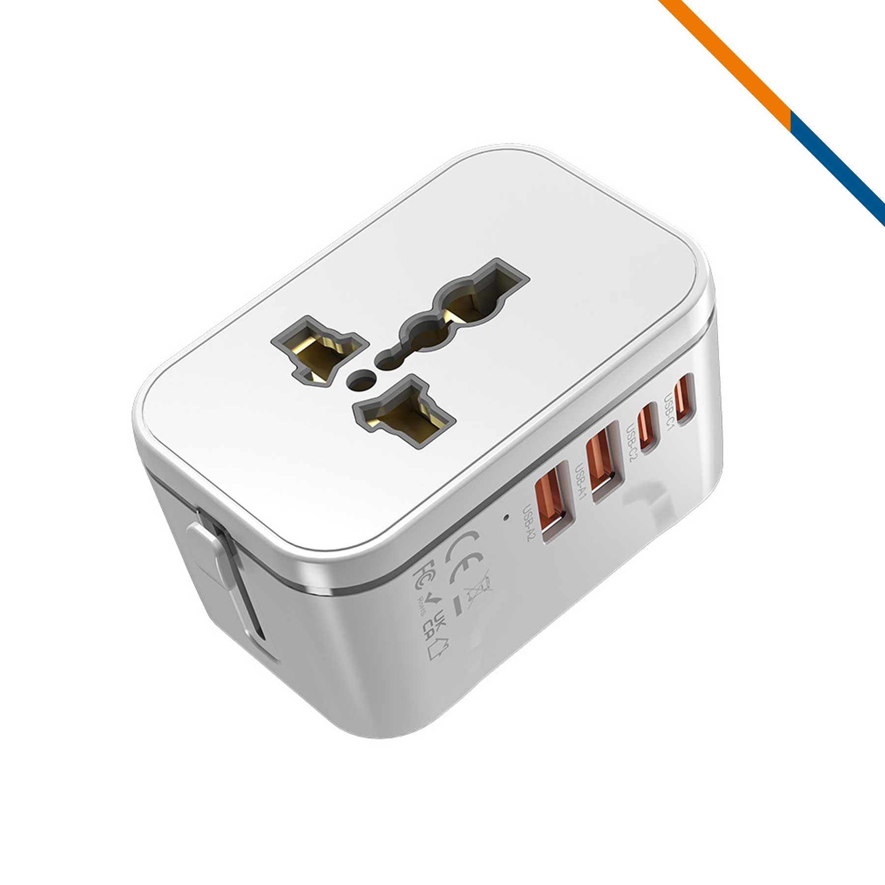 Alexis 4 Ports Universal Adapter 5