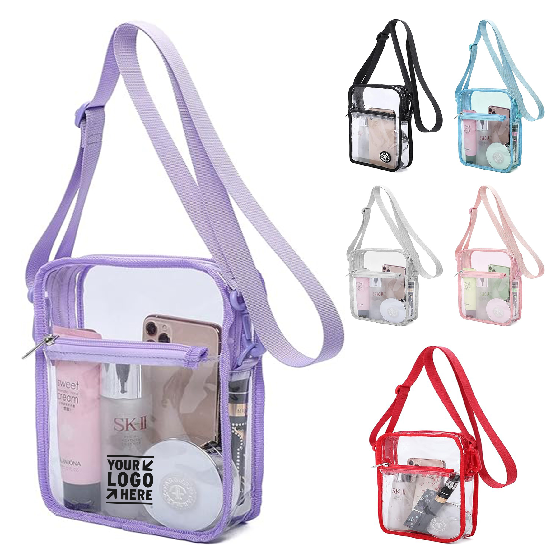 Clear Crossbody Bag 2