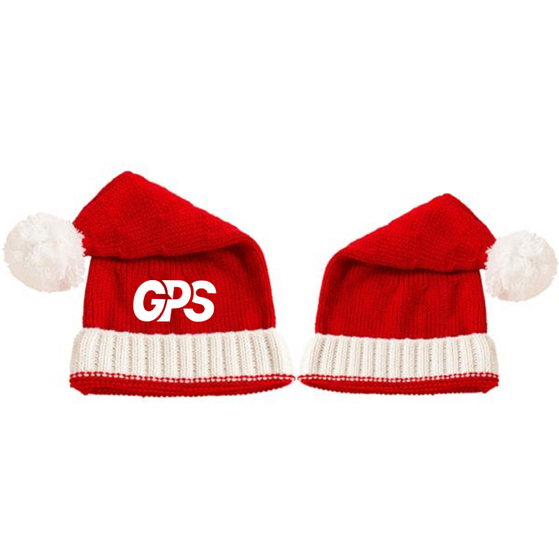 15 3/4 " Red Knit Christmas Hat 5
