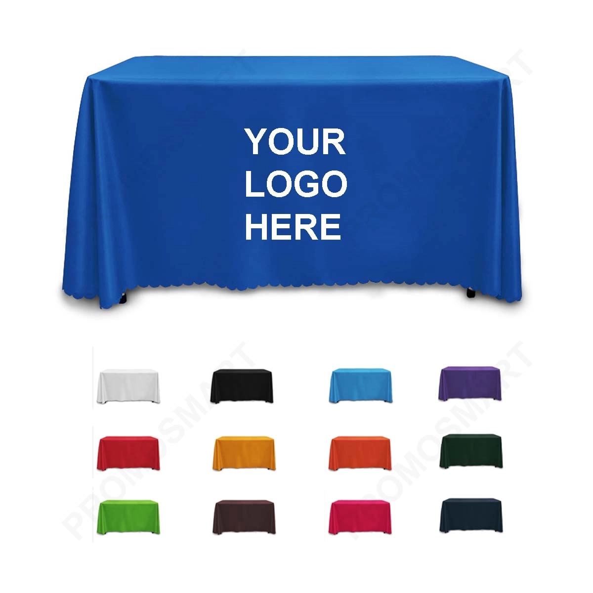 Serged Closed-Back Table Throw Cloth 2