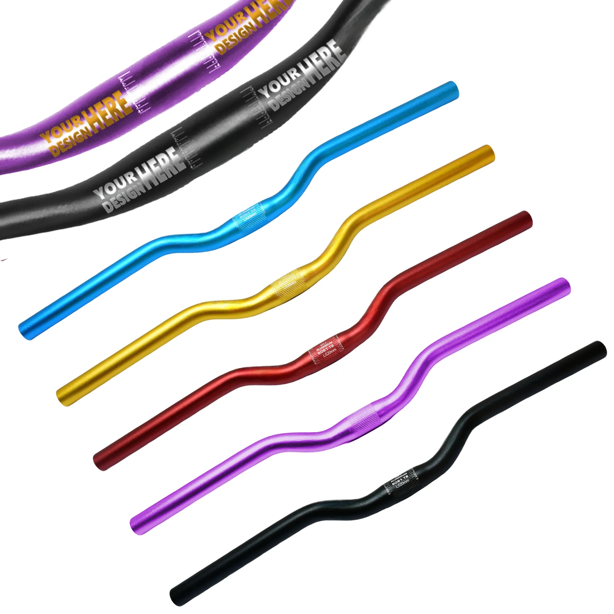 Aluminum Alloy Bicycle Riser Handlebar