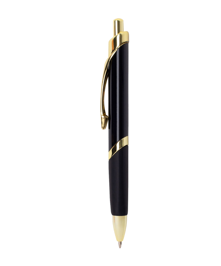 Union Printed - 3 Sided Click Metal Pen 4