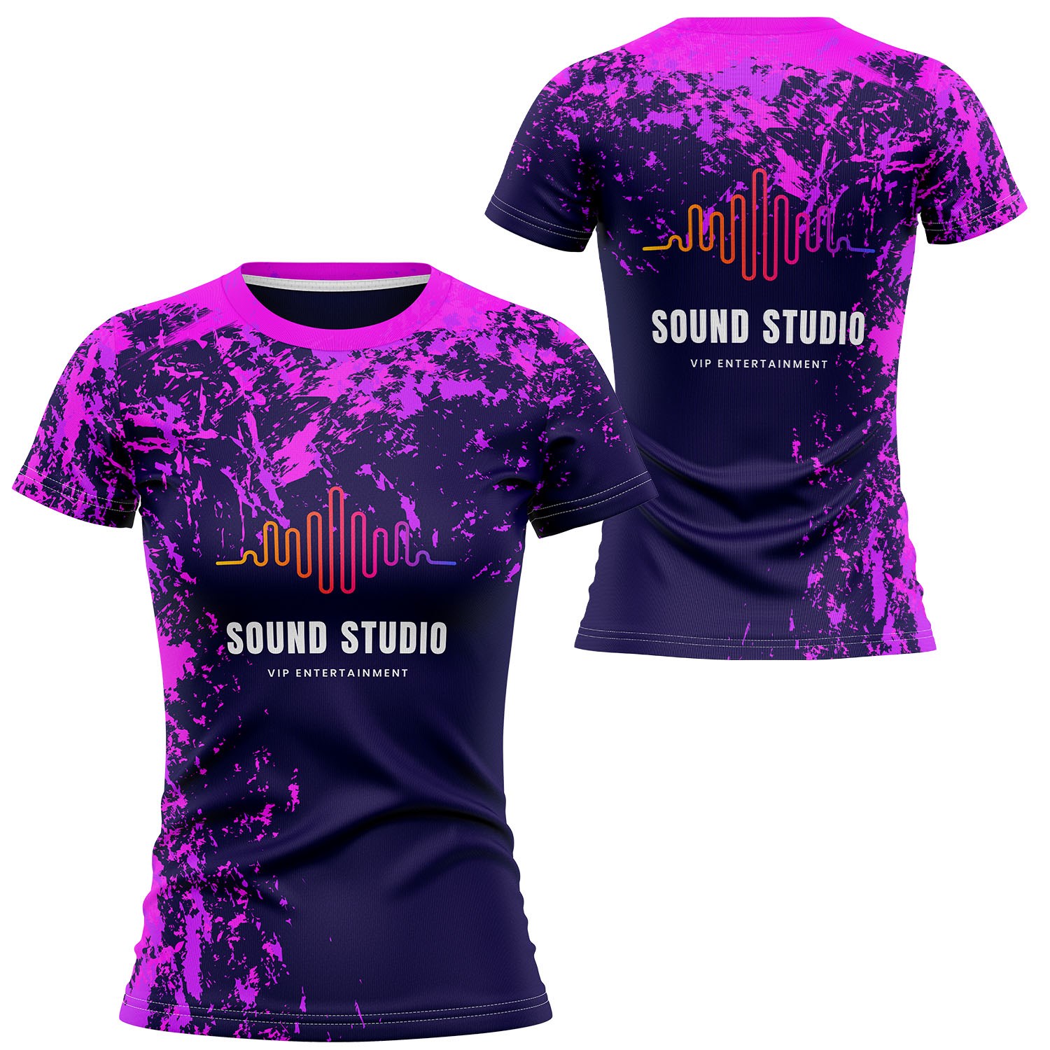 Women's 160 GSM Brushed Milk Silk Sublimation Short Sleeve T-shirt 3