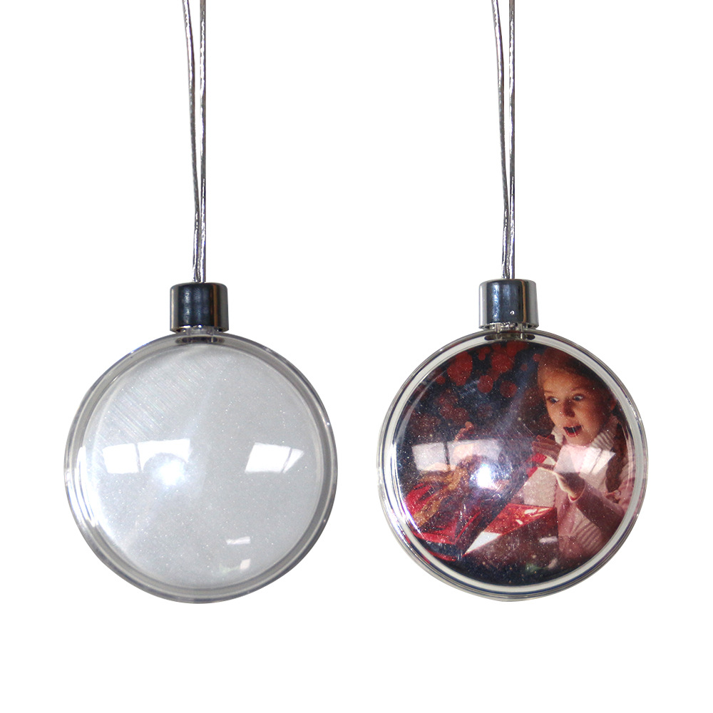 Transfer Print Round Ornament 2