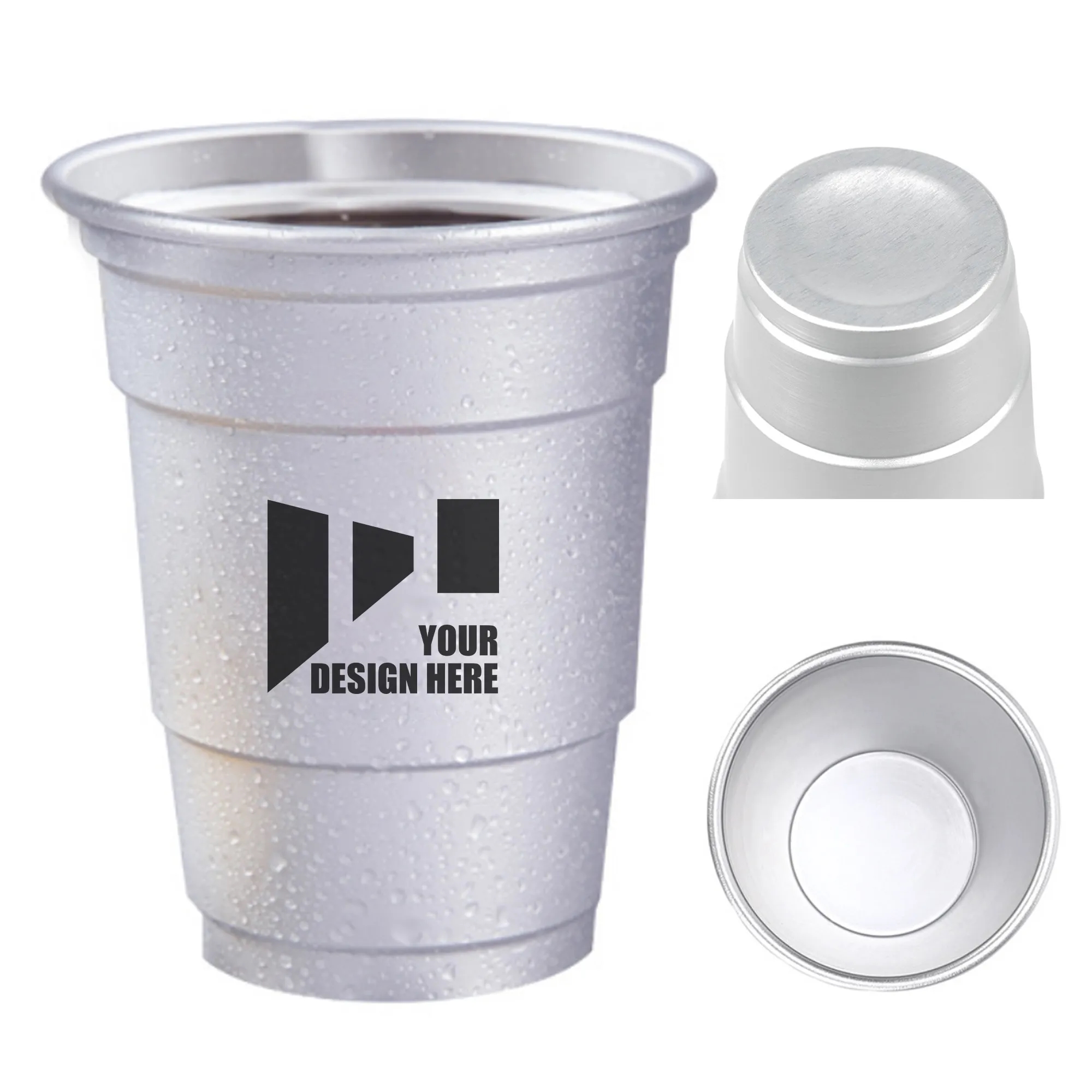 16 Ounce Aluminum Cup 2
